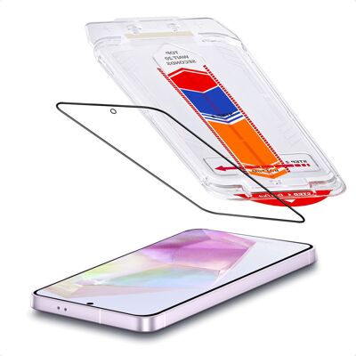 Accezz Gehard Glas Screenprotector + Applicator voor de Samsung Galaxy A35 Accezz Gehard Glas Screenprotector + Applicator voor de Samsung Galaxy A35