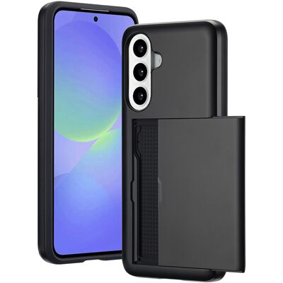 imoshion Backcover met pasjeshouder voor de Samsung Galaxy A36 / A56 - Zwart imoshion Backcover met pasjeshouder voor de Samsung Galaxy A36 / A56 - Zwart