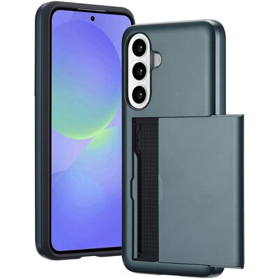 imoshion Backcover met pasjeshouder voor de Samsung Galaxy A36 / A56 - Donkerblauw imoshion Backcover met pasjeshouder voor de Samsung Galaxy A36 / A56 - Donkerblauw