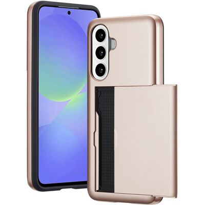 imoshion Backcover met pasjeshouder voor de Samsung Galaxy A36 / A56 - Rosé Goud imoshion Backcover met pasjeshouder voor de Samsung Galaxy A36 / A56 - Rosé Goud