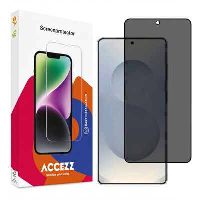 Accezz Gehard Glas Privacy Screenprotector voor de Samsung Galaxy S25 Edge Accezz Gehard Glas Privacy Screenprotector voor de Samsung Galaxy S25 Edge