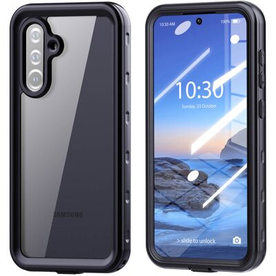 Redpepper Dot Plus Waterproof Backcover voor de Samsung Galaxy A56 - Zwart Redpepper Dot Plus Waterproof Backcover voor de Samsung Galaxy A56 - Zwart