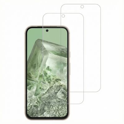 Accezz Gehard Glas Screenprotector 2-pack voor de Google Pixel 8a Accezz Gehard Glas Screenprotector 2-pack voor de Google Pixel 8a
