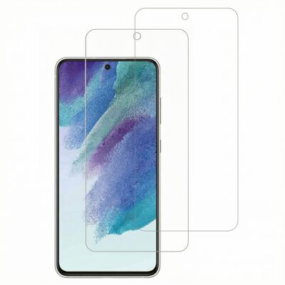 Accezz Gehard Glas Screenprotector 2-pack voor de Samsung Galaxy S21 FE Accezz Gehard Glas Screenprotector 2-pack voor de Samsung Galaxy S21 FE
