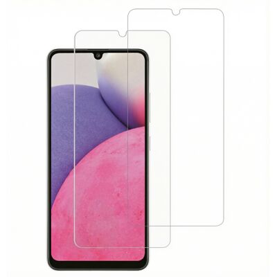 Accezz Gehard Glas Screenprotector 2-pack voor de Samsung Galaxy A33 Accezz Gehard Glas Screenprotector 2-pack voor de Samsung Galaxy A33
