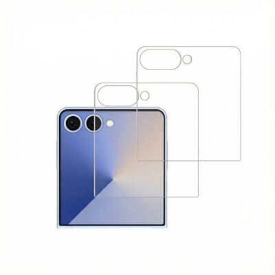 Accezz Gehard Glas Screenprotector 2-pack voor de Samsung Galaxy Z Flip 7 Accezz Gehard Glas Screenprotector 2-pack voor de Samsung Galaxy Z Flip 7