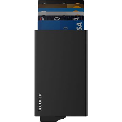 Decoded MagSafe Aluminium Cardholder - Black Decoded MagSafe Aluminium Cardholder - Black