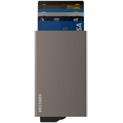 Decoded MagSafe Aluminium Cardholder - Titanium Silver Decoded MagSafe Aluminium Cardholder - Titanium Silver