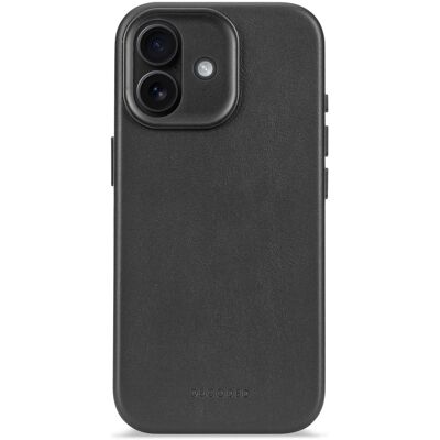 Decoded Leather Backcover MagSafe voor de Apple iPhone 17 - Zwart Decoded Leather Backcover MagSafe voor de Apple iPhone 17 - Zwart