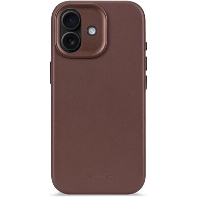 Decoded Leather Backcover MagSafe voor de Apple iPhone 17 - Chocolate Brown Decoded Leather Backcover MagSafe voor de Apple iPhone 17 - Chocolate Brown