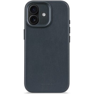 Decoded Leather Backcover MagSafe voor de Apple iPhone 17 - Navy Shadow Decoded Leather Backcover MagSafe voor de Apple iPhone 17 - Navy Shadow