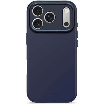 Decoded Silicone Backcover MagSafe voor de Apple iPhone 17 Pro - True Navy Decoded Silicone Backcover MagSafe voor de Apple iPhone 17 Pro - True Navy