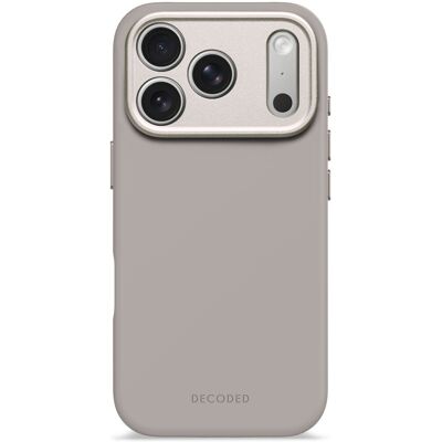 Decoded Silicone Backcover MagSafe voor de Apple iPhone 17 Pro Max - Soft Taupe Decoded Silicone Backcover MagSafe voor de Apple iPhone 17 Pro Max - Soft Taupe