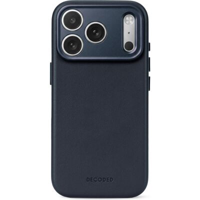 Decoded Leather Backcover MagSafe voor de Apple iPhone 18 Pro / 17 Pro - Midnight Decoded Leather Backcover MagSafe voor de Apple iPhone 18 Pro / 17 Pro - Midnight