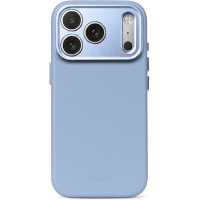 Decoded Leather Backcover MagSafe voor de Apple iPhone 18 Pro Max / 17 Pro Max - Sky Blue Decoded Leather Backcover MagSafe voor de Apple iPhone 18 Pro Max / 17 Pro Max - Sky Blue