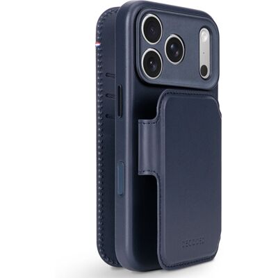 Decoded 2 in 1 Leather Detachable Wallet MagSafe voor de Apple iPhone 18 Pro Max / 17 Pro Max - Midnight Decoded 2 in 1 Leather Detachable Wallet MagSafe voor de Apple iPhone 18 Pro Max / 17 Pro Max - Midnight