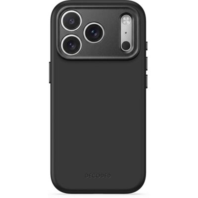 Decoded Silicone Backcover MagSafe voor de Apple iPhone 18 Pro / 17 Pro - Carbon Black Decoded Silicone Backcover MagSafe voor de Apple iPhone 18 Pro / 17 Pro - Carbon Black