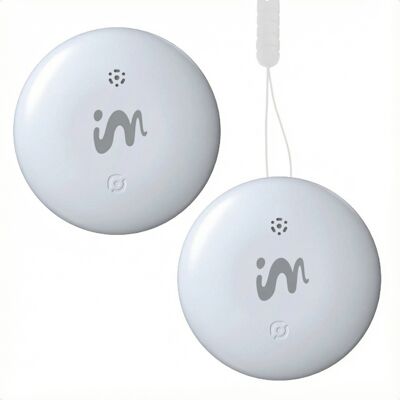 imoshion Wireless Tag - Bluetooth Tracker voor Android - 2 pack - Wit imoshion Wireless Tag - Bluetooth Tracker voor Android - 2 pack - Wit