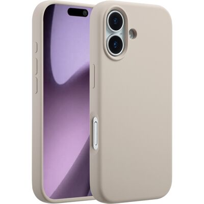 Accezz Liquid Silicone Backcover met MagSafe voor de Apple iPhone 17 - Stone Accezz Liquid Silicone Backcover met MagSafe voor de Apple iPhone 17 - Stone