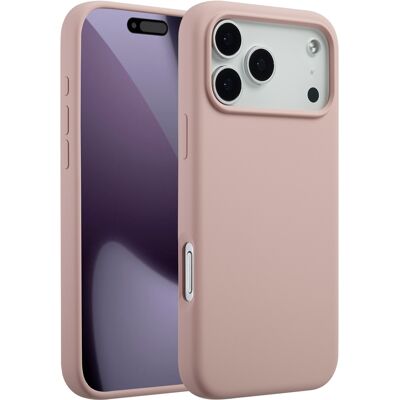 Accezz Liquid Silicone Backcover met MagSafe voor de Apple iPhone 17 Pro Max - Roze Accezz Liquid Silicone Backcover met MagSafe voor de Apple iPhone 17 Pro Max - Roze