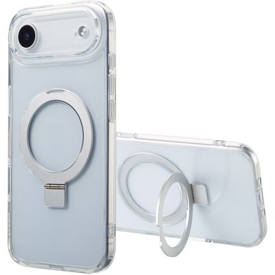 Accezz Ring Stand Backcover met MagSafe voor de Apple iPhone Air - Transparant Accezz Ring Stand Backcover met MagSafe voor de Apple iPhone Air - Transparant