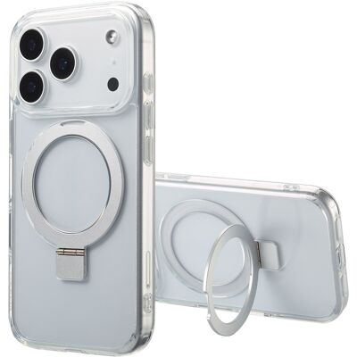 Accezz Ring Stand Backcover met MagSafe voor de Apple iPhone 17 Pro Max - Transparant Accezz Ring Stand Backcover met MagSafe voor de Apple iPhone 17 Pro Max - Transparant