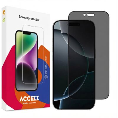 Accezz Gehard Glas Privacy Screenprotector voor de Apple iPhone Air Accezz Gehard Glas Privacy Screenprotector voor de Apple iPhone Air