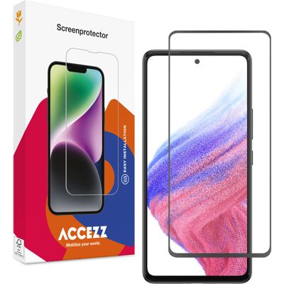 Accezz Gehard Glas Full Cover Screenprotector voor de Samsung Galaxy A51 Accezz Gehard Glas Full Cover Screenprotector voor de Samsung Galaxy A51