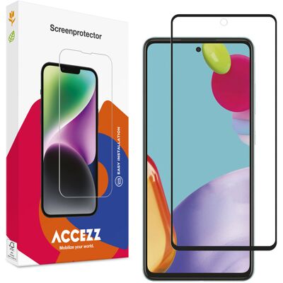 Accezz Gehard Glas Full Cover Screenprotector voor de Samsung Galaxy A52(s) (5G/4G) / A53 Accezz Gehard Glas Full Cover Screenprotector voor de Samsung Galaxy A52(s) (5G/4G) / A53