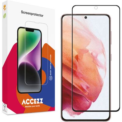 Accezz Gehard Glas Full Cover Screenprotector voor de Samsung Galaxy S21 Accezz Gehard Glas Full Cover Screenprotector voor de Samsung Galaxy S21