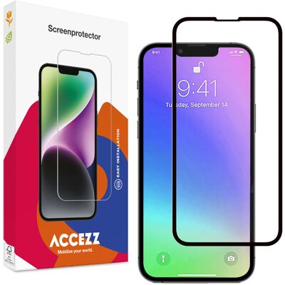 Accezz Gehard Glas Full Cover Screenprotector voor de Apple iPhone 13 Mini Accezz Gehard Glas Full Cover Screenprotector voor de Apple iPhone 13 Mini
