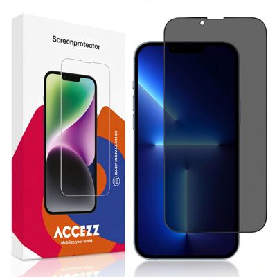 Accezz Gehard Glas Privacy Screenprotector voor de Apple iPhone 13 Pro Max / 14 Plus Accezz Gehard Glas Privacy Screenprotector voor de Apple iPhone 13 Pro Max / 14 Plus