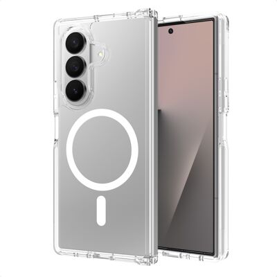 Accezz Xtreme Impact Backcover met MagSafe voor de Samsung Galaxy Z Fold 7 - Transparant Accezz Xtreme Impact Backcover met MagSafe voor de Samsung Galaxy Z Fold 7 - Transparant