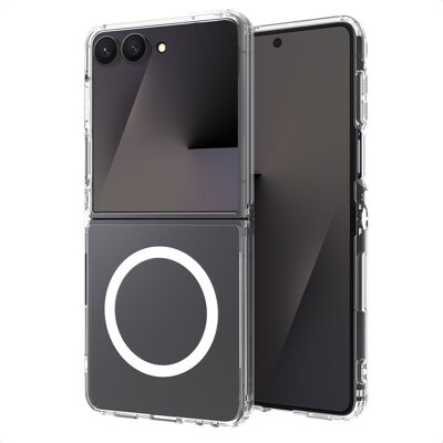 Accezz Xtreme Impact Backcover met MagSafe voor de Samsung Galaxy Z Flip 7 - Transparant Accezz Xtreme Impact Backcover met MagSafe voor de Samsung Galaxy Z Flip 7 - Transparant