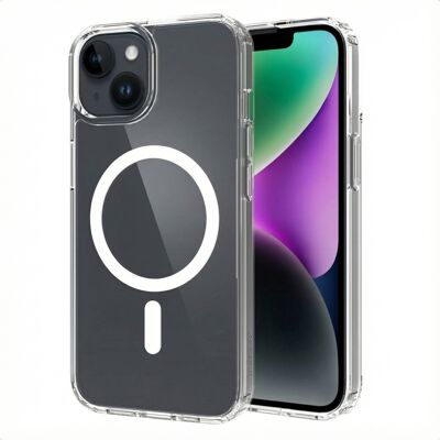 Accezz Xtreme Impact Backcover met MagSafe voor de Apple iPhone 14 - Transparant Accezz Xtreme Impact Backcover met MagSafe voor de Apple iPhone 14 - Transparant