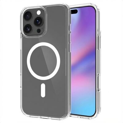Accezz Xtreme Impact Backcover met MagSafe voor de Apple iPhone 17 Pro Max - Transparant Accezz Xtreme Impact Backcover met MagSafe voor de Apple iPhone 17 Pro Max - Transparant