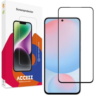 Accezz Gehard Glas Full Cover Screenprotector voor de Samsung Galaxy S25 FE Accezz Gehard Glas Full Cover Screenprotector voor de Samsung Galaxy S25 FE