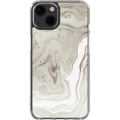 imoshion Design hoesje voor de Apple iPhone 13 - Sandy Marble imoshion Design hoesje voor de Apple iPhone 13 - Sandy Marble