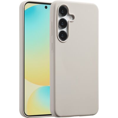 Accezz Liquid Silicone Backcover met MagSafe voor de Samsung Galaxy S25 FE - Stone Accezz Liquid Silicone Backcover met MagSafe voor de Samsung Galaxy S25 FE - Stone