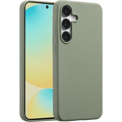 Accezz Liquid Silicone Backcover met MagSafe voor de Samsung Galaxy S25 FE - Cooper Green Accezz Liquid Silicone Backcover met MagSafe voor de Samsung Galaxy S25 FE - Cooper Green