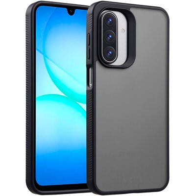 Accezz Rugged Frosted Backcover voor de Samsung Galaxy A17 (5G) / (4G) - Zwart Accezz Rugged Frosted Backcover voor de Samsung Galaxy A17 (5G) / (4G) - Zwart