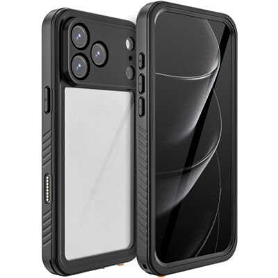 Redpepper Dot Plus Waterproof Backcover voor de Apple iPhone 17 Pro Max - Zwart Redpepper Dot Plus Waterproof Backcover voor de Apple iPhone 17 Pro Max - Zwart