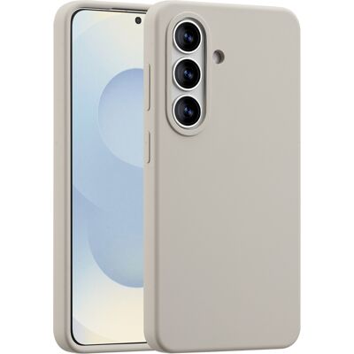 Accezz Liquid Silicone Backcover met MagSafe voor de Samsung Galaxy S26 - Stone Accezz Liquid Silicone Backcover met MagSafe voor de Samsung Galaxy S26 - Stone