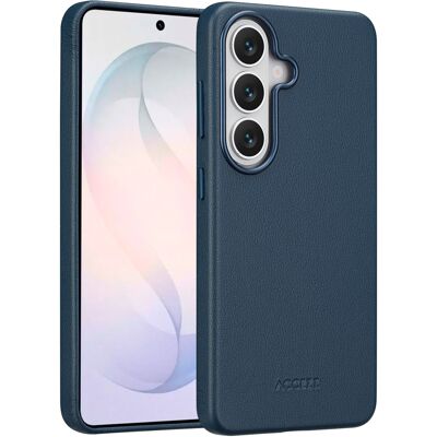 Accezz MagSafe Leather Backcover voor de Samsung Galaxy S26 - Nightfall Blue Accezz MagSafe Leather Backcover voor de Samsung Galaxy S26 - Nightfall Blue