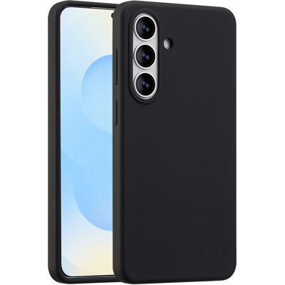 Accezz Liquid Silicone Backcover met MagSafe voor de Samsung Galaxy S26 Plus - Zwart Accezz Liquid Silicone Backcover met MagSafe voor de Samsung Galaxy S26 Plus - Zwart