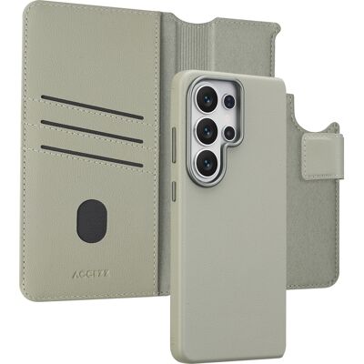 Accezz Leather Bookcase 2-in-1 met MagSafe voor de Samsung Galaxy S26 Ultra - Light Grey Accezz Leather Bookcase 2-in-1 met MagSafe voor de Samsung Galaxy S26 Ultra - Light Grey