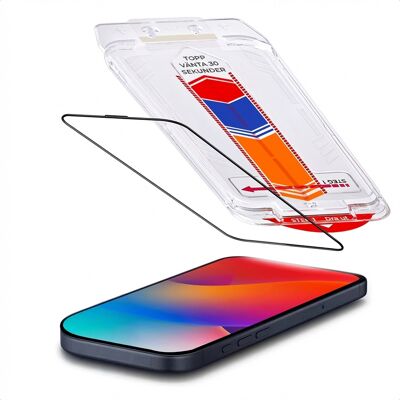 Accezz Gehard Glas Screenprotector met Applicator - 2-pack voor de Apple iPhone 17 Accezz Gehard Glas Screenprotector met Applicator - 2-pack voor de Apple iPhone 17
