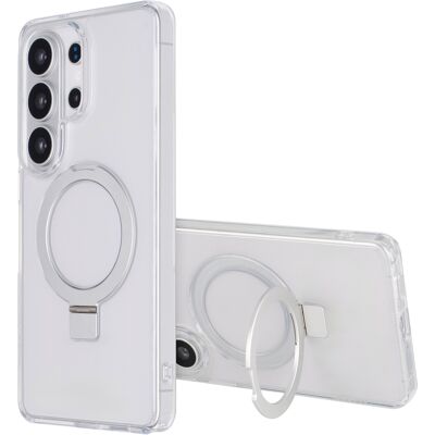 Accezz Ring Stand Backcover met MagSafe voor de Samsung Galaxy S26 Ultra - Transparant Accezz Ring Stand Backcover met MagSafe voor de Samsung Galaxy S26 Ultra - Transparant