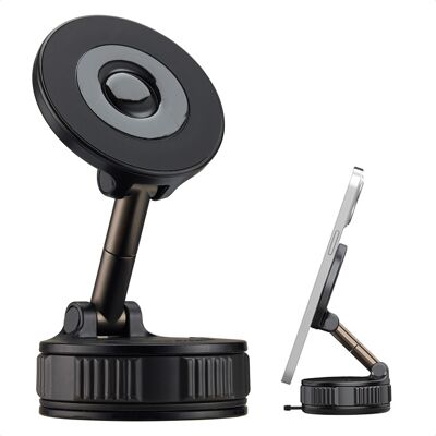 imoshion Telefoonhouder Auto met MagSafe - 360° draaibaar - met Zuignap - Magnetisch - Universeel - Zwart imoshion Telefoonhouder Auto met MagSafe - 360° draaibaar - met Zuignap - Magnetisch - Universeel - Zwart