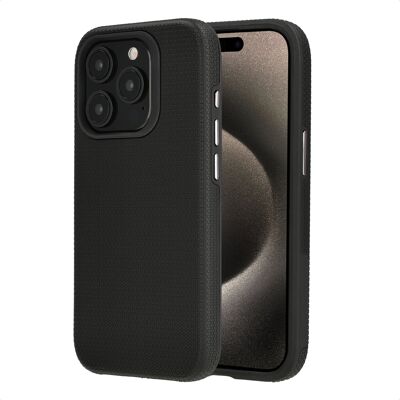 Accezz Tough Backcover met MagSafe voor de Apple iPhone 15 Pro - Zwart Accezz Tough Backcover met MagSafe voor de Apple iPhone 15 Pro - Zwart